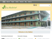 Tablet Screenshot of ecohabitatpanama.com